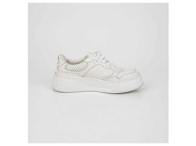 Gucci GG Präge-Sneaker Weiß - Ansicht 9