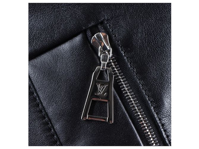 Louis Vuitton Lederrock Schwarz - Ansicht 4