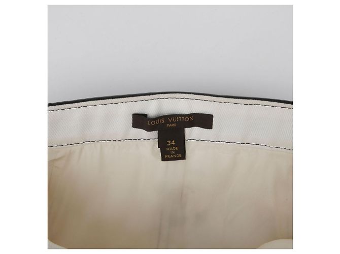 Louis Vuitton Druckrock Größe Weiß - Ansicht 8