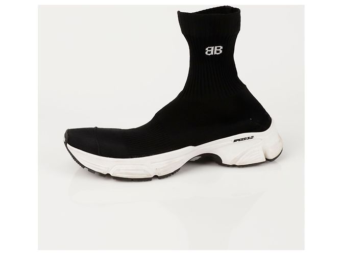 Balenciaga Sneakers Speedrunner Nero - vista 6
