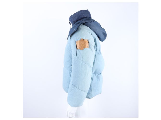 Moncler JW Anderson Denim-Padding-Jacke - Ansicht 2