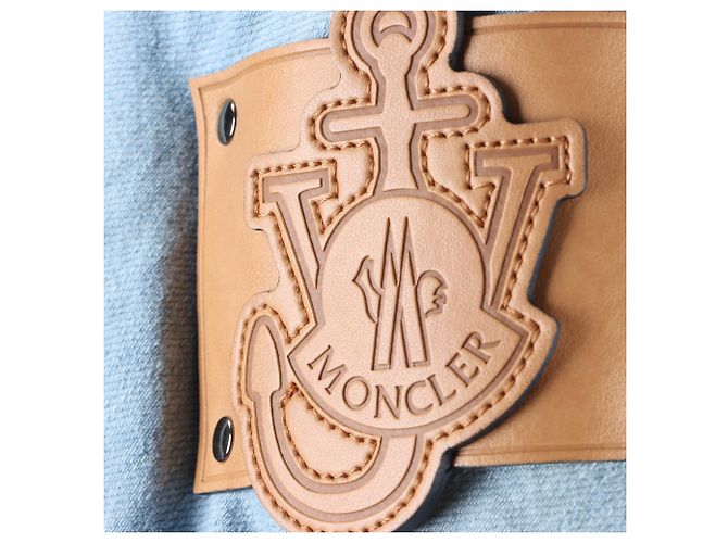 Moncler JW Anderson Denim-Padding-Jacke - Ansicht 4