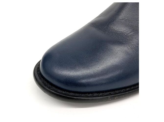 Stivaletti Chanel Blu - vista 5