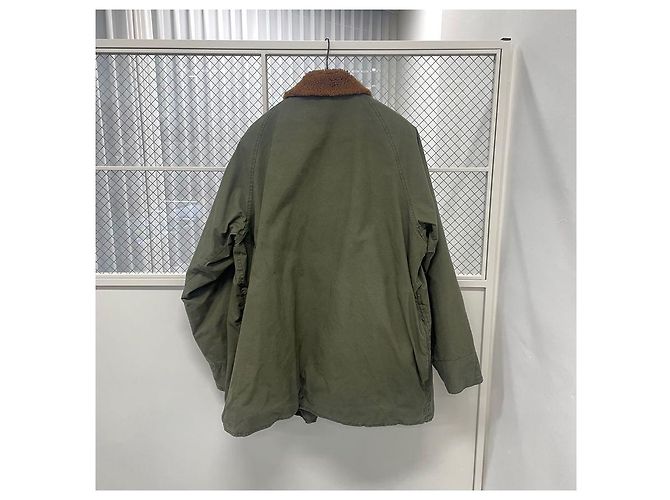 Gucci Shearling Collar Cargo Field Jacket Brown - view 8