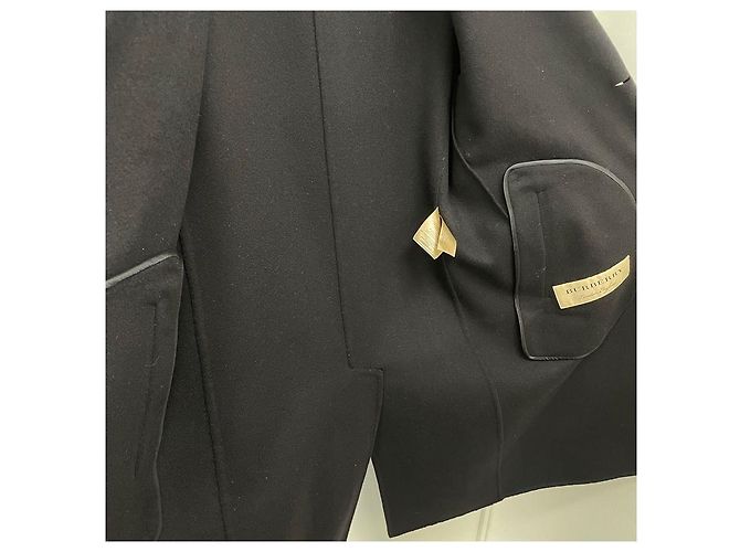 Burberry Abrigo de cachemira Negro - vista 7
