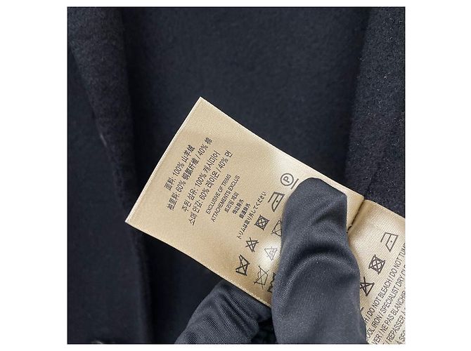 Burberry Abrigo de cachemira Negro - vista 9