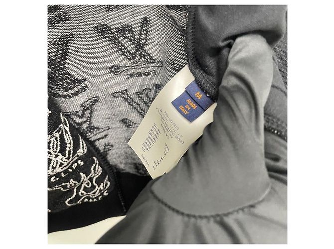 Louis Vuitton Giacca con zip a cartoni animati Nero - vista 5
