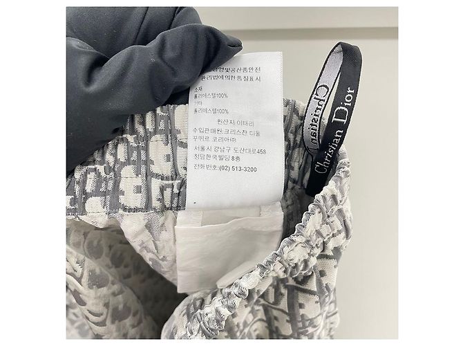 Dior Pantaloni con bande Oblique Marrone - vista 7