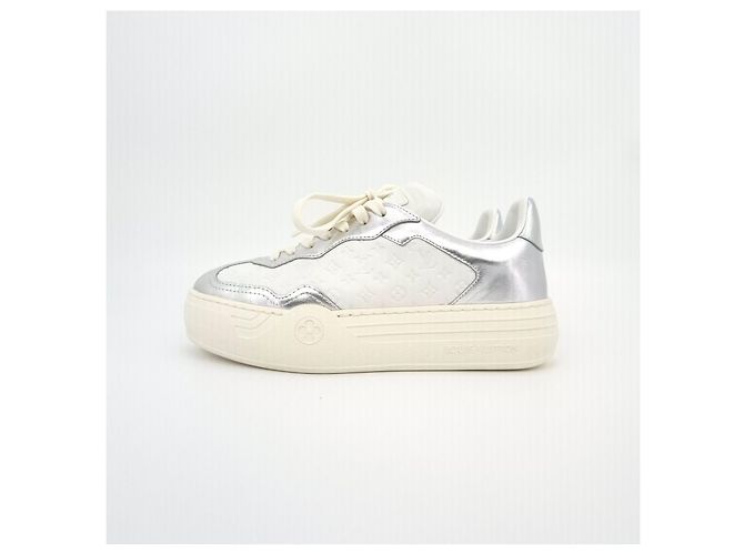 Louis Vuitton Groovy Plattform Sneakers von LV Weiß - Ansicht 4
