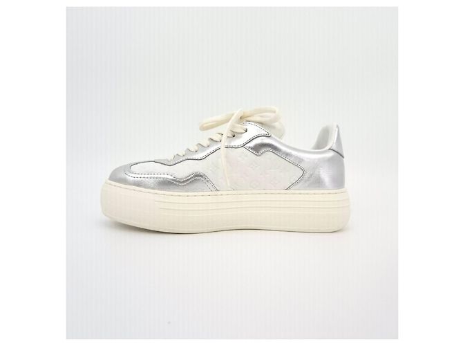Louis Vuitton Groovy Plattform Sneakers von LV Weiß - Ansicht 5