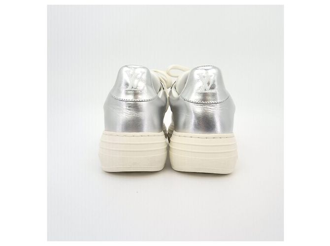 Louis Vuitton Groovy Plattform Sneakers von LV Weiß - Ansicht 6