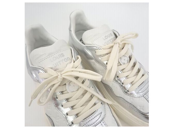 Louis Vuitton Groovy Plattform Sneakers von LV Weiß - Ansicht 8