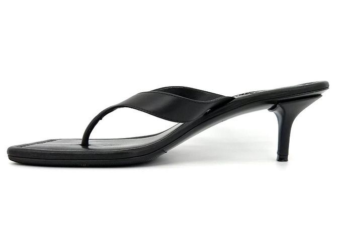 Louis Vuitton Sandalo Pantofola Nero - vista 3