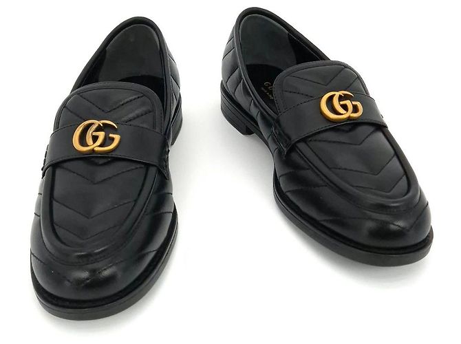 Gucci Mocassini Marmont Nero - vista 7