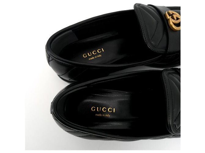 Gucci Mocassini Marmont Nero - vista 9