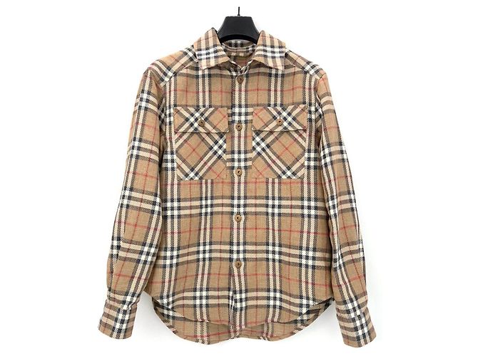 Burberry Oversized Hemdjacke Braun - Ansicht 5