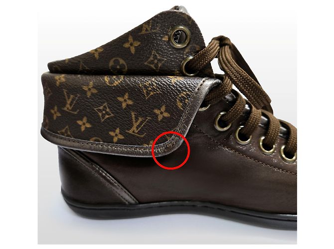 Louis Vuitton Brea Falt-Sneaker für Damen Braun - Ansicht 7