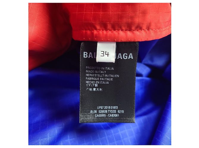 Day Balenciaga Oversized Popeline-Jacke Mehrfarben - Ansicht 6