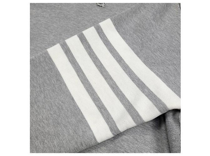Thom Browne Vintage Sweatshirt mit Used-Look Braun - Ansicht 3
