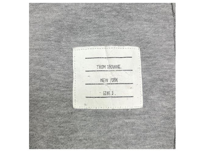 Thom Browne Vintage Sweatshirt mit Used-Look Braun - Ansicht 4