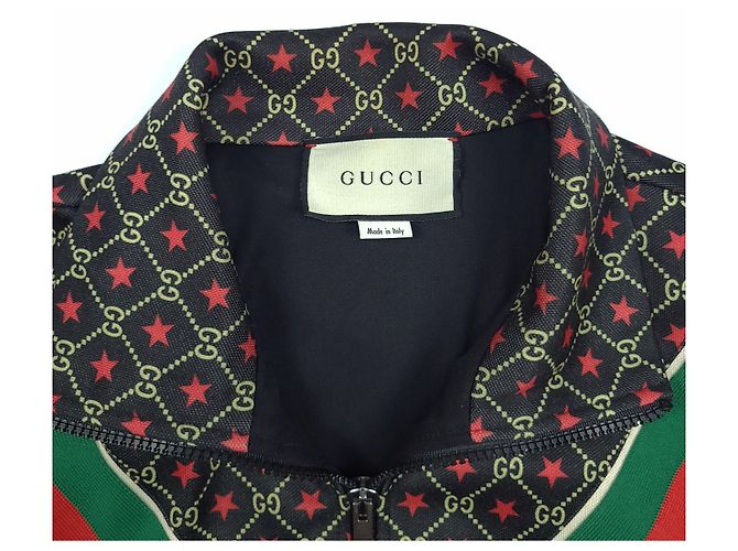 Gucci Stern-Jacquard-Trainingsset Schwarz - Ansicht 4
