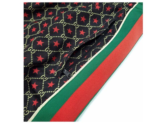 Gucci Stern-Jacquard-Trainingsset Schwarz - Ansicht 7