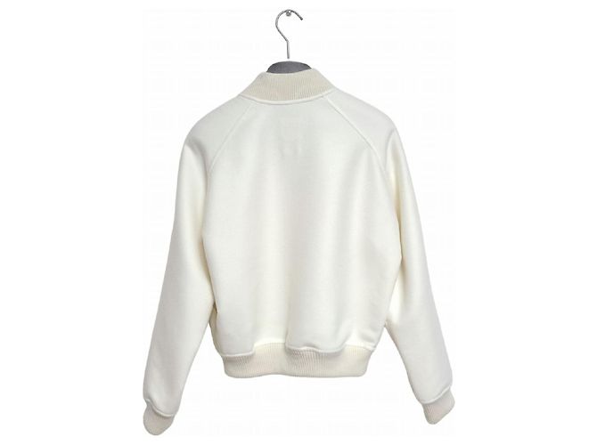 Hermès Chaqueta Blouson de Cachemira para Mujer Blanco Natural - vista 2
