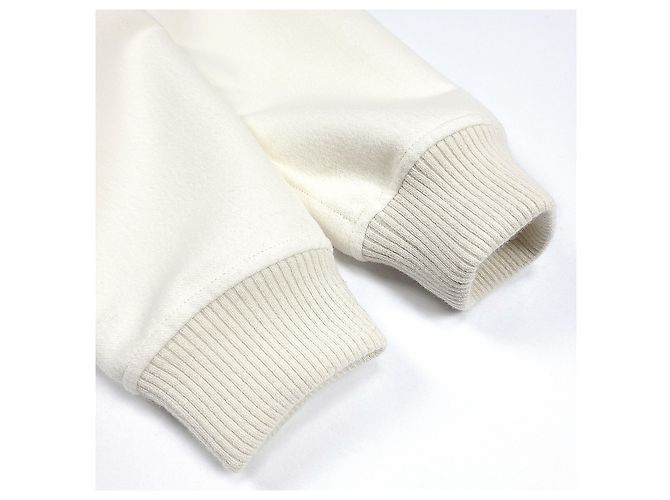 Hermès Chaqueta Blouson de Cachemira para Mujer Blanco Natural - vista 4
