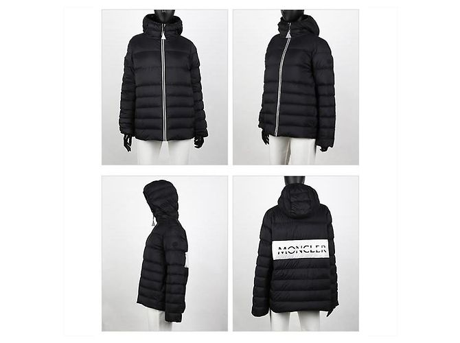 Chaqueta corta con capucha Pluvise de Moncler Negro - vista 2