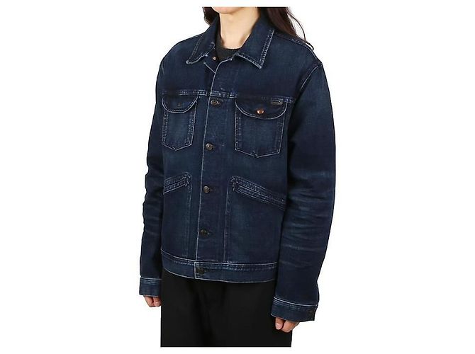 Tom Ford Giacca in denim western da uomo Blu - vista 7