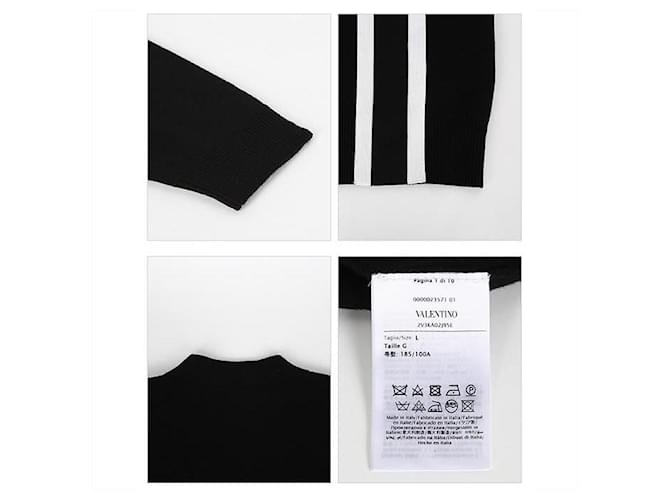Valentino Crest Cardigan Schwarz - Ansicht 11