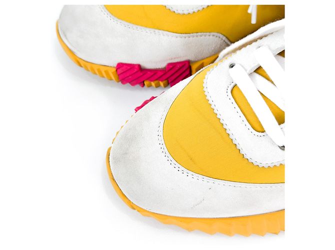 Hermès Springende Sneakers Senf Gelb - Ansicht 10