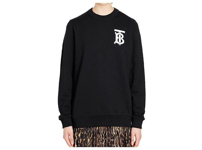 Burberry Sweatshirt avec logo TB Noir - vue 5
