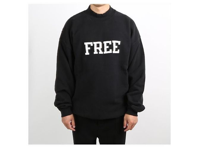 Balenciaga Slogan Print Sweatshirt - view 9
