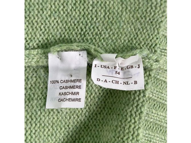 Brunello Cucinelli Herren Cashmere Pullover mit halbem Reißverschluss in Grün - Ansicht 9