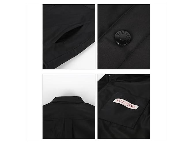 Valentino Surcamicia in nylon Nero - vista 11