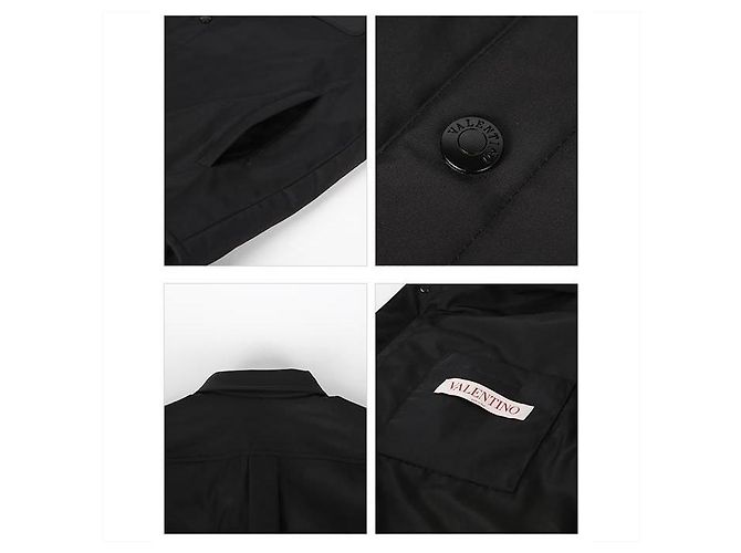 Valentino Surcamicia in nylon Nero - vista 5