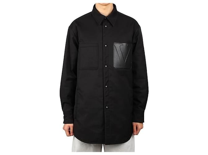 Valentino Surcamicia in nylon Nero - vista 7