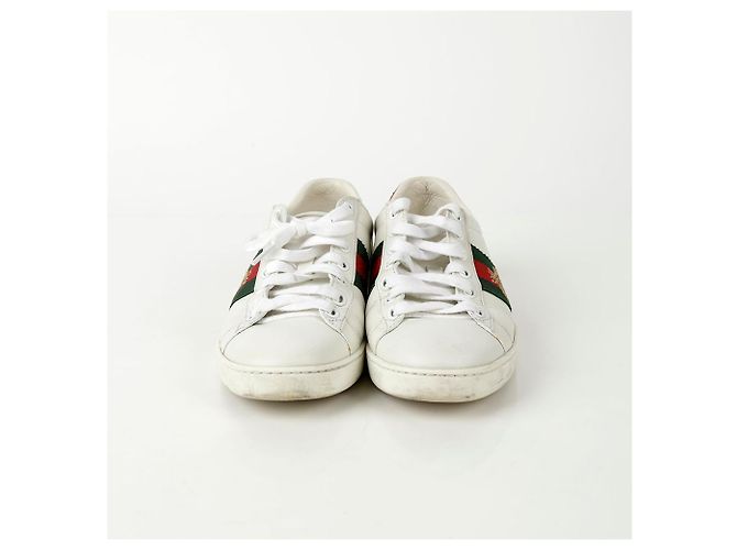 Gucci Baskets Ace Bee Taille Blanc - vue 7