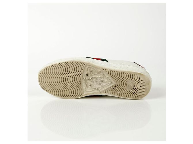 Gucci Baskets Ace Bee Taille Blanc - vue 9