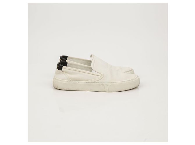 Saint Laurent Venice Slip-On Bianco - vista 3