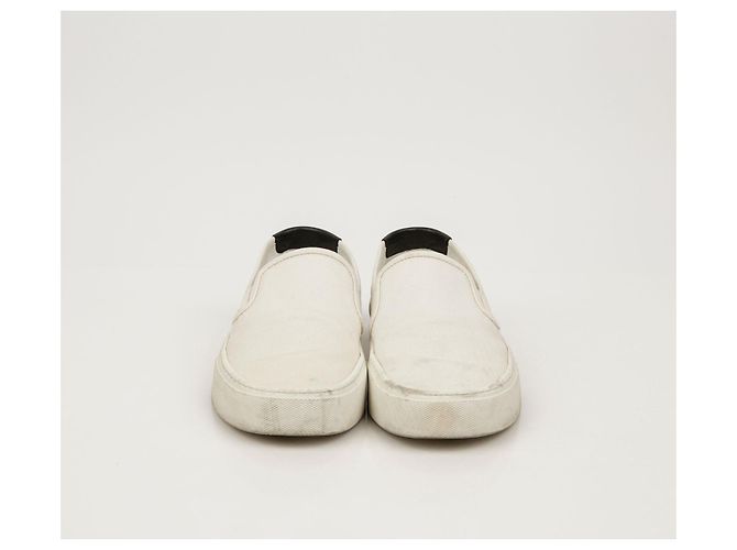 Saint Laurent Venice Slip-On Bianco - vista 4