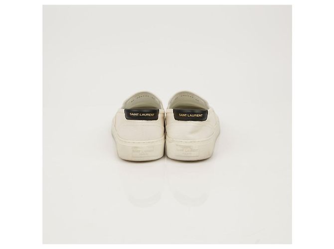 Saint Laurent Venice Slip-On Bianco - vista 6