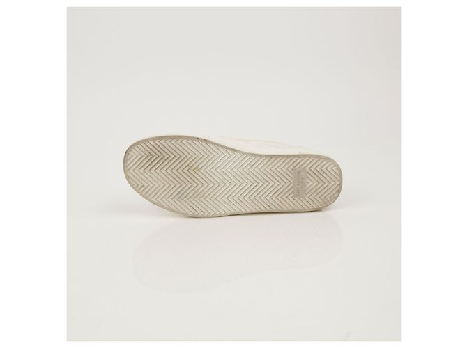 Saint Laurent Venice Slip-On Bianco - vista 9