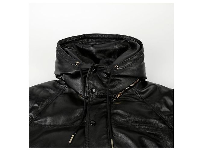 Céline Gekürzte Pufferjacke Größe Schwarz - Ansicht 3