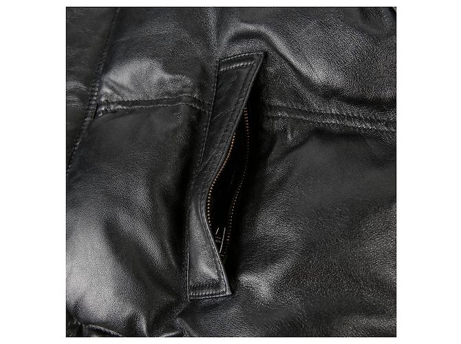 Céline Gekürzte Pufferjacke Größe Schwarz - Ansicht 6
