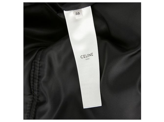 Céline Gekürzte Pufferjacke Größe Schwarz - Ansicht 9