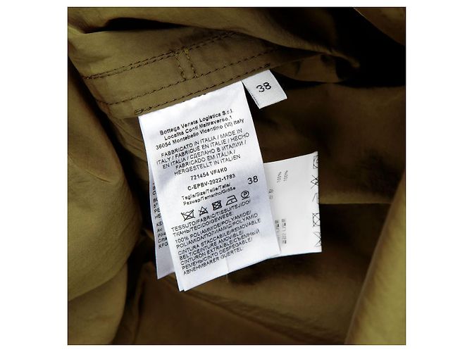 Bottega Veneta Tech Trenchcoat Größe Braun - Ansicht 8