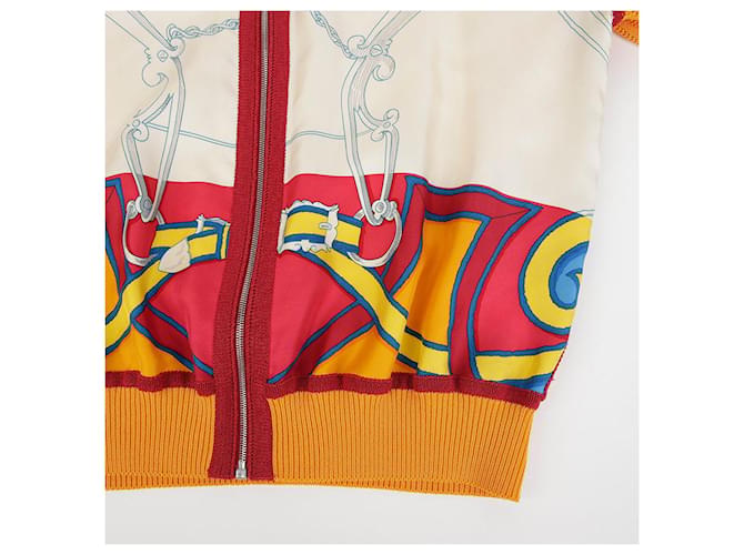 Hermès Zip-Up Cardigan Größe Mehrfarben - Ansicht 8