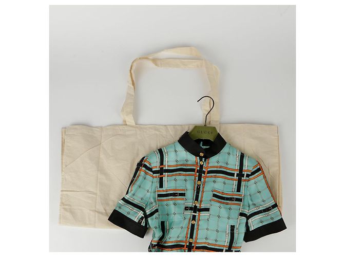 Gucci Abito stampato GG Taglia Blu - vista 3